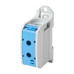 f-tronic 7730071 Reihenklemme 95mm², 1polig, blau, CU/AL, RKA95bl 