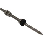 # Schletter Solar 110010-200 Stockschraubenaubenset M10x200 inkl. 3 Flanschmuttern 