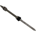 # Schletter Solar 110012-300 Stockschraubenaubenset M12x300 inkl. 3 Flanschmuttern 