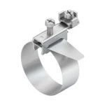 Kleinhuis 37/1 Erdungs-Bandschelle mit Anschlußring 