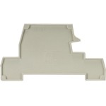 Wieland 07.311.6555.0 Abschlußplatte grau 2mm 