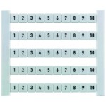 Weidmüller DEK 5 FWZ 1-10 Klemmenmarkierer dekafix weiß 50 Stück 