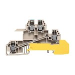 Weidmüller WDL 2.5/S/N/L/PE Verteilerklemme 84,5x6,1x49mm 