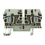 Weidmüller ZDU 4 Durchgangsklemme 4qmm beige 