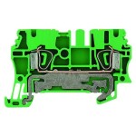 Weidmüller ZPE 2.5 Schutzleiterklemme 2,5qmm grün 