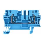 Weidmüller ZDU 2.5 BL Durchgangsklemme 2,5qmm blau 