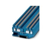 Phoenix Contact PT 4-QUATTRO BU Durchgangsreihenklemme 0,2-6qmm blau 