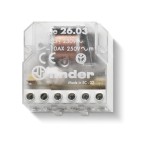 Finder 26.03.8.230.0000 Stromstoßschalter für Dose 1S/1Ö 10A 230V AC 