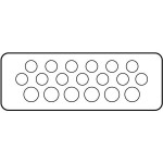 Eaton FL4-3 Flansch-CI-Gehäuse Geh. 375x23x116mm 