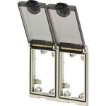 Murrelektronik 4000-68123-0000000 Frontplattenschnittstelle 2fach silber MSDD 
