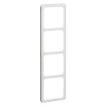 Peha D 80.674.02 Rahmen 4-fach reinweiß waage/senkrecht 