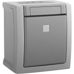 Panasonic 90591014-DE Taster beleuchtet FR-Aufputz IP54 