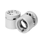 Houben 534835 Edisonfassung 2-tlg Porz. weiß E27 