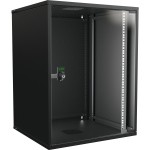 Enoc W3 15-5-S-SNP Wandschrank SNP 15HE schwarz 19 Zoll550x500x715mm 