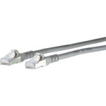 METZ CONNECT 1308450533-E Patchkabel Cat.6A AWG 26, LSOH, grau, 0,5 m 