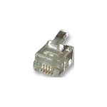 E F B 37513.1-100 Modular-Stecker RJ12 für Flachbandkbl. 100 Stück 