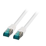 E F B EC6000A 3m weiß Patchkabel Cat.6A S/FTP RJ45 