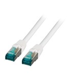 E F B EC6000A 5m weiß Patchkabel Cat.6A S/FTP RJ45 5 Meter 