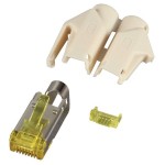 E F B H7642.1-1 RJ45-Stecker Hirose TM31 beige 