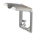 Rittal SZ 2482.320 Einbaurahmen einfach mit Metallklappe 