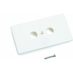 Rehau SL BL ANT rws RAUDUO Blende 40/105 reinweiß 