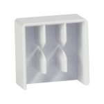 Doepke 09920098 Endkappe für Phasenschiene, 2-/3p, 10mm2/16mm2 