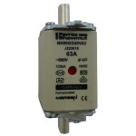 Mersen NH00GG50V63 NH-Sicherungseinsatz SF Gr.00 gG 63A 500V KM 3 Stück 