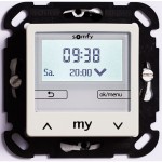 SOMFY 1805280 Chronis Smoove Uno Pure White o. Rahmen 