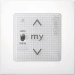 SOMFY 1811404 Wandsender Smoove Uno A M io Pure o.Rahmen 