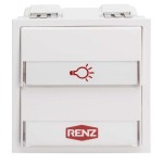 Renz 97-9-85274 weiß Komb.Klingel/Lichtmodul 