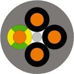 Lapp Kabel 1119505 Ölflex Classic 110 5G4 Meterware 