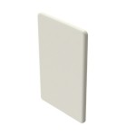 Kleinhuis BE1058.5 Endstück braun Brüstungskanal 