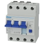 Doepke 09945104 FI-/LS-Kombi 3p+N, 16A, 0.03A, 6kA, 50/60Hz, 230/400V (AC), Typ A, B-Char. 