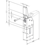 Assa Abloy effeff 878----------00 Riegelschaltkontakt 