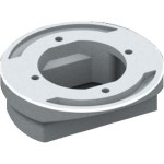 Rittal CP 6212.500 Adapter Tragarmanschluss 130mm auf 120x65mm 