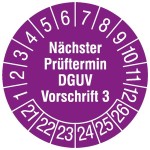 HT Instruments 2002260 Sicherheitsprüfplaketten 15mm (160 Stück) 