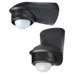 Grothe McGuard prof.BM360 schwarz Bewegungsmelder prof. 360 AC 230V/1200VA/500 